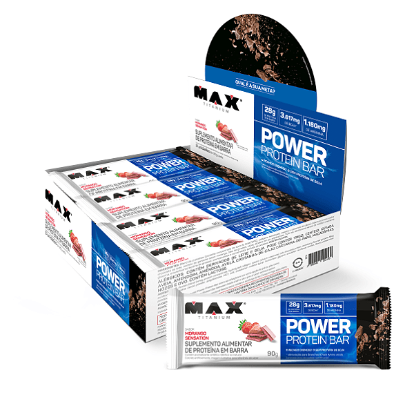 BARRA POWER MORANGO SENS MAX TITANIUM 90g c|8