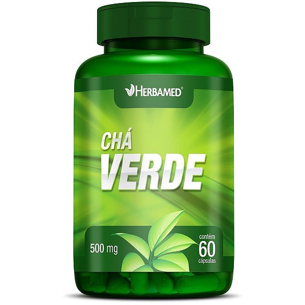 CHA VERDE HERBAMED 60 CAPS 500 MG