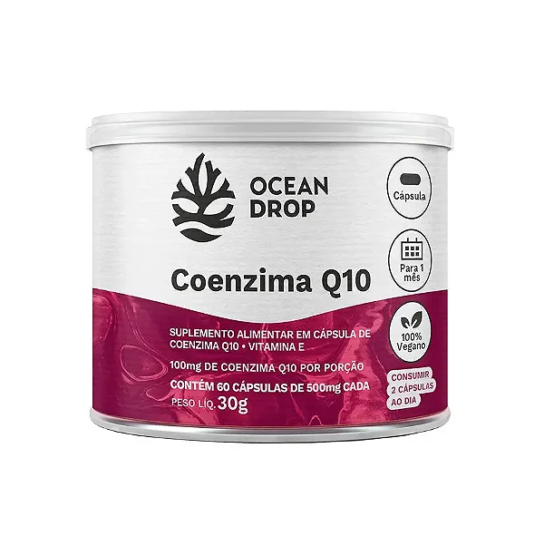 COENZIMA Q10 60 CAPS 500 MG OCEAN DROP
