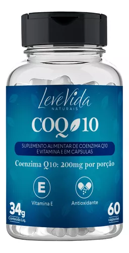 COQ 10 LEVE VIDA 60 CAPS ABSOLUT