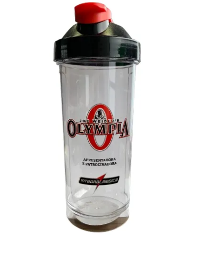 COQUETELEIRA OLYMPIA CINZA INTEGRAL MEDICA 600 ML