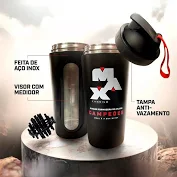 COQUETELEIRA TERMICA CAMPEOES MAX TITANIUM 700 ML