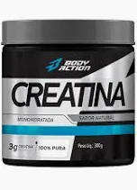 CREATINE MONOHIDRATADA BODY ACTION 300G