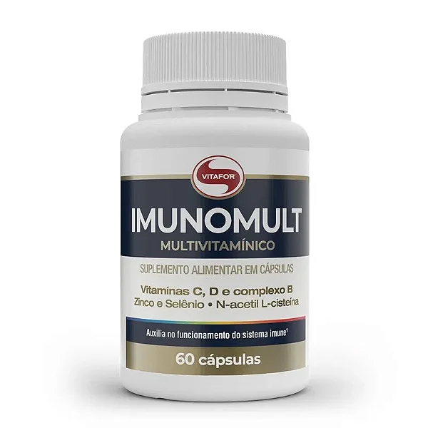 IMUNOMULT MULTIVITAMINICO 60 CAPS 1000 MG VITAFOR
