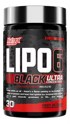 LIPO 6 BLACK ULTRA CONCENTRATE 30 CAPS NUTREX RESEARCH