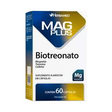 MAGPLUS BIOTREONATO - MAGNESIO 60 CAPS HERBAMED