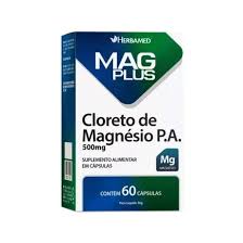 MAGPLUS CLORETO - MAGNESIO 60CAPS HERBAMED