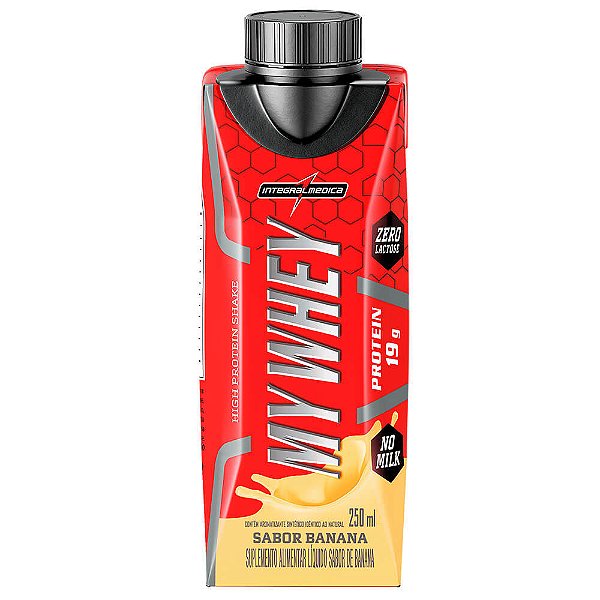 MY WHEY SHAKE BANANA 250ML INTEGRAL MEDICA
