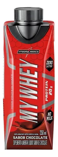 MY WHEY SHAKE CHOCOLATE 250ML INTEGRAL MEDICA
