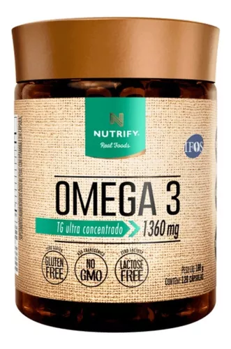 OMEGA 3 120 CAPS NUTRIFY