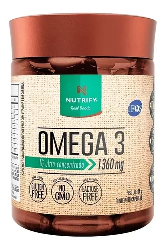 OMEGA 3 60 CAPS NUTRIFY