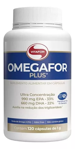 OMEGAFOR PLUS 120 CAPS 1000 MG VITAFOR