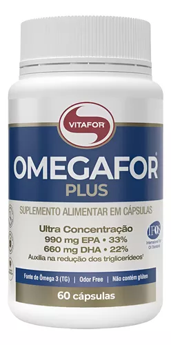 OMEGAFOR PLUS 60 CAPS 1000 MG VITAFOR