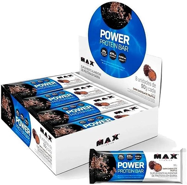 POWER PROTEIN BAR COOKIES 90 G MAX TITANIUM