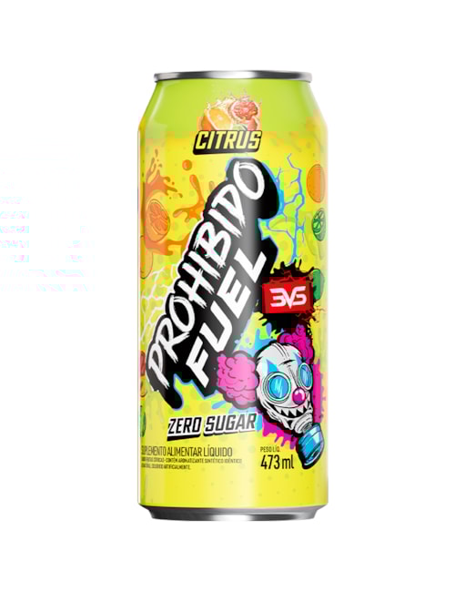 PRE TREINO PROHIBIDO FUEL CITRUS DRINK UND