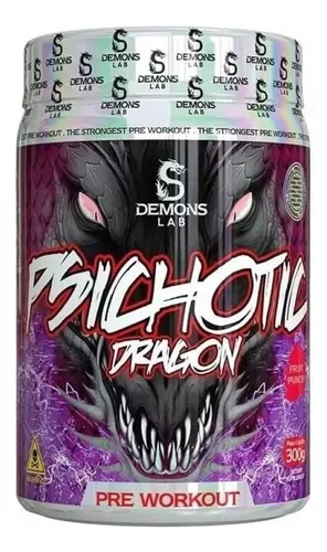PSICHOTIC DRAGON FRUIT PUNCH 300 G DEMONS LAB