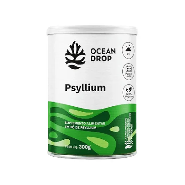 PSYLLIUM EM PO 30 DOSES 300G OCEAN DROP
