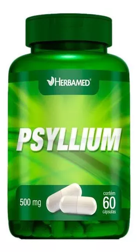 PSYLLIUM HERBAMED 60 CAPS 500 MG