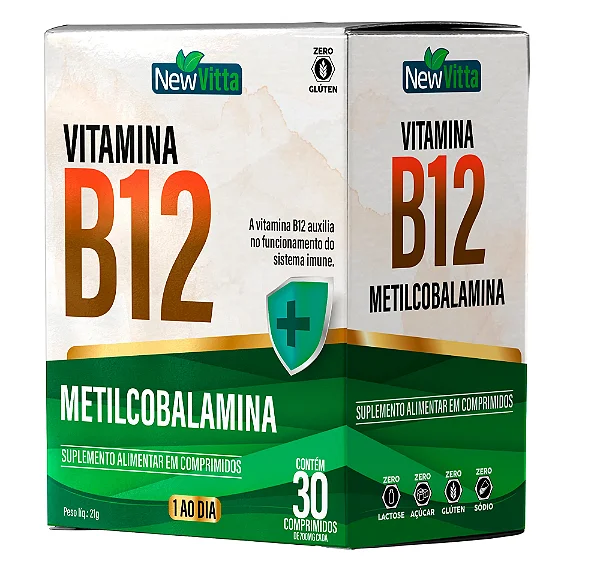 VITAMINA B12 METILCOBALAMINA 30 COMP 700 MG NEW VITTA