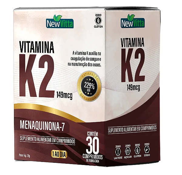 VITAMINA K2 30 COMP 700 MG NEW VITTA