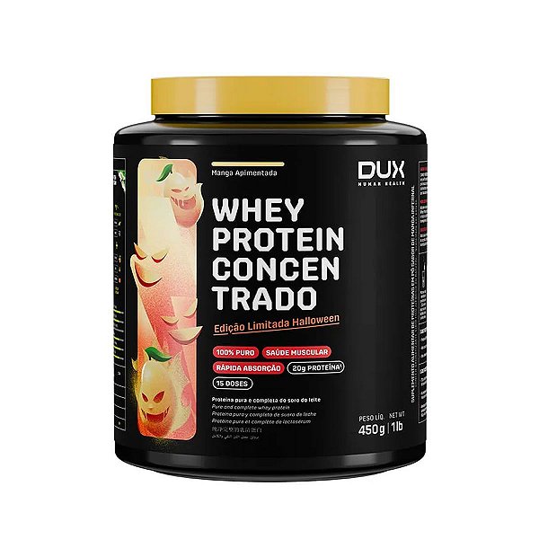 WHEY PROTEIN CONCENTRADO HALLOWEEN DE MANGA APIMENTADA 450 G