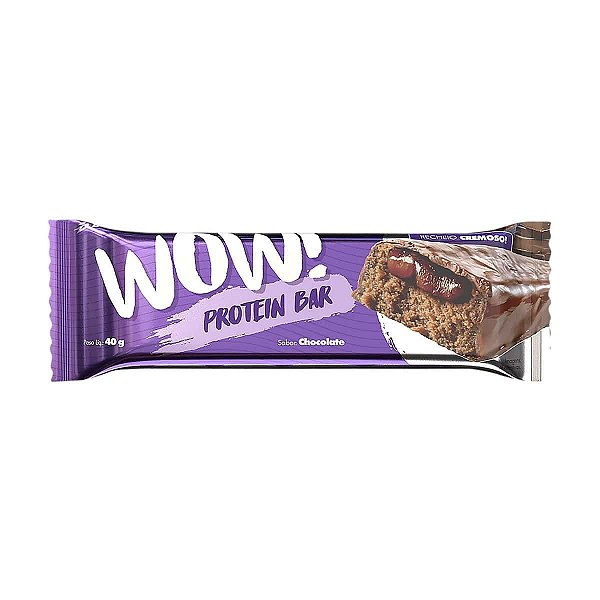 WOW PROTEIN BAR DISPLAY CHOCOLATE 40 G UND BODY ACTION
