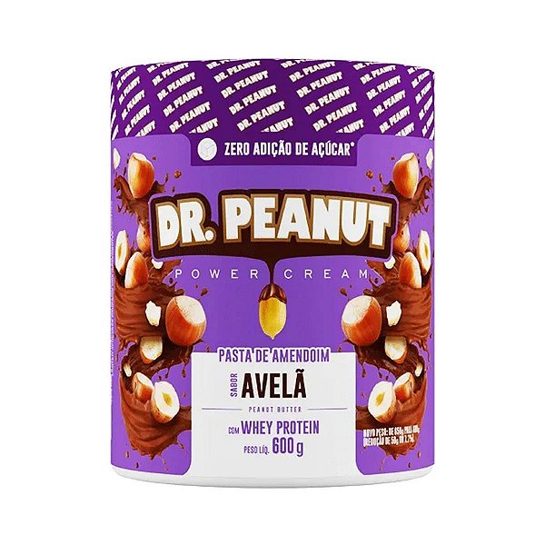 PASTA DE AMENDOIM DR PEANUT 600G