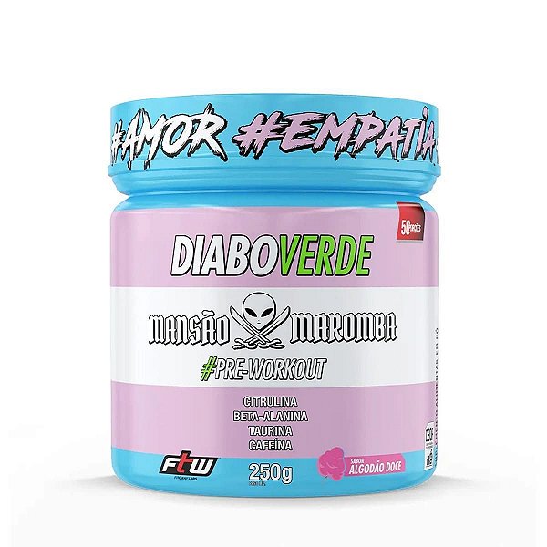 PRE TREINO DIABO VERDE MANSAO MAROMBA 250G FTW