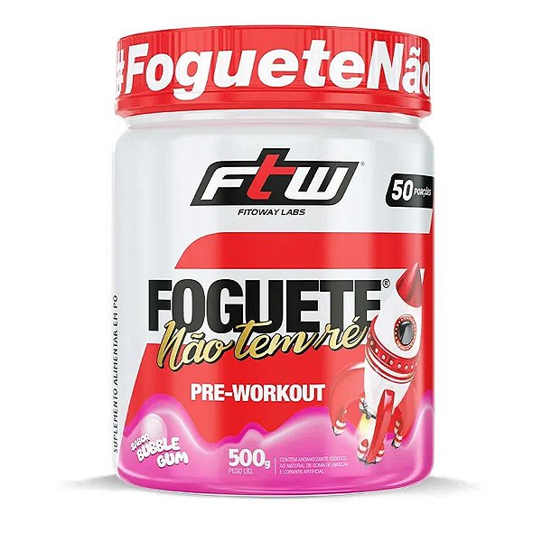 PRE TREINO FOGUETE NAO TEM RE 500G FTW