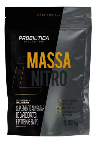 MASSA NITRO REFIL 2,52 KG  V01 PROBIOTICA