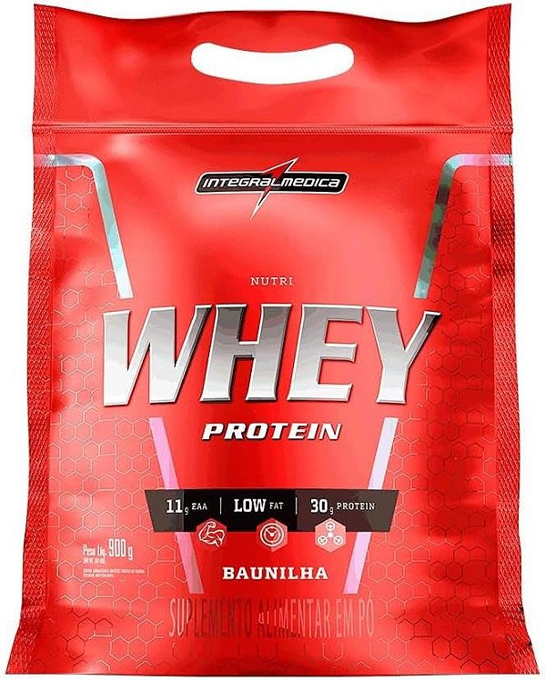 WHEY PROTEIN NUTRI INTEGRAL MEDICA REFIL 900G
