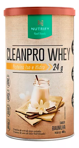 CLEANPRO WHEY 450G NUTRIFY