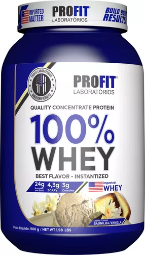 WHEY 100% CONCENTRATE  900 G PROFIT