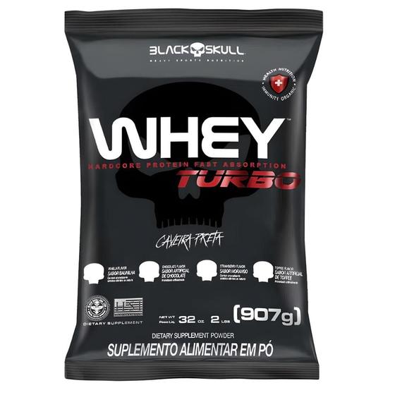 WHEY TURBO BLACK SKULL REFIL 907G