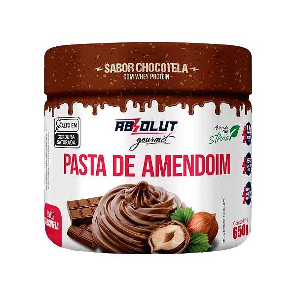 PASTA AMENDOIM 650G ABSOLUT