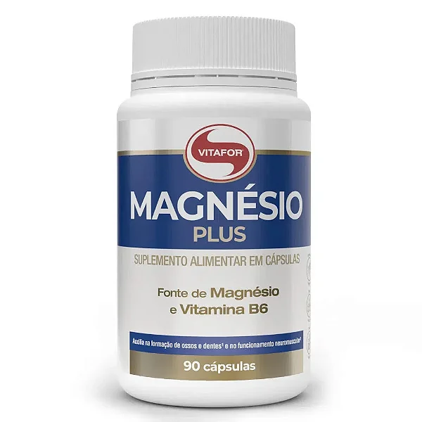 MAGNESIO PLUS 90 CAPSULAS 690MG - VITAFOR