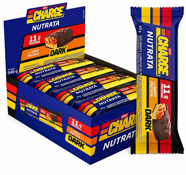 BARRA DARK CHARGE PROTEIN NESTLÉ 12U - NUTRATA