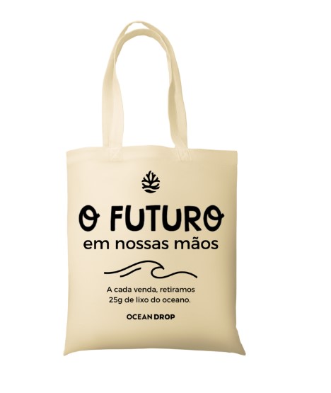 BOLSA ECOBAG RECICLAVEL OCEAN DROP