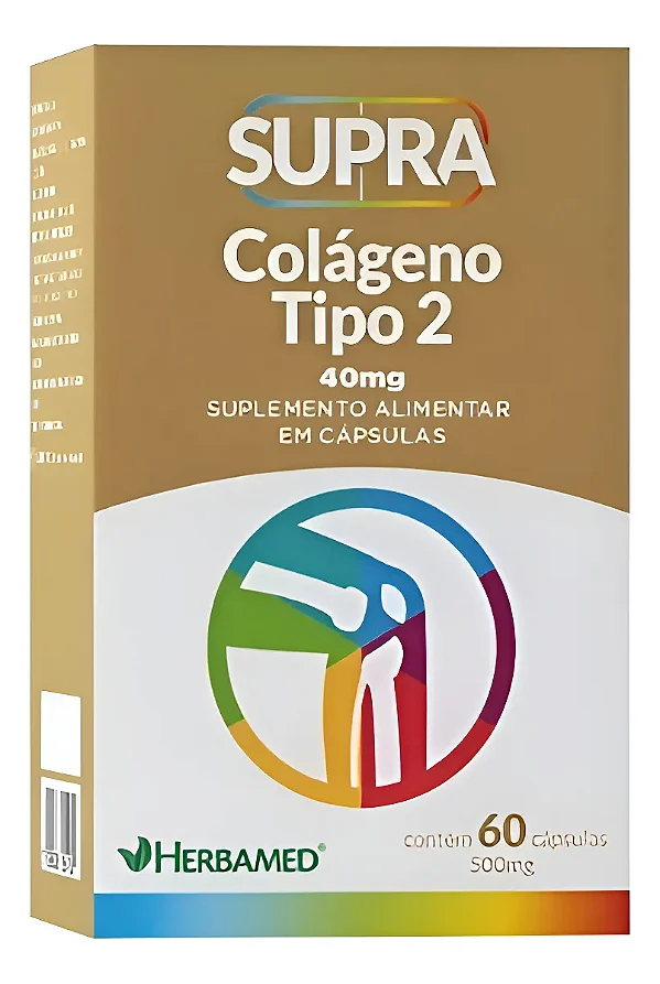 COLAGENO TIPO 2 SUPRA 60CAPS HERBAMED