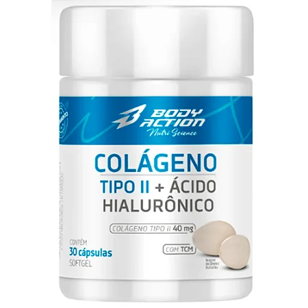 COLAGENO TIPO II C/ACIDO HIALURONICO 30 CAPSULAS BODY ACTION
