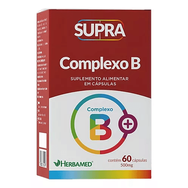COMPLEXO B SUPRA 60CAPS HERBAMED