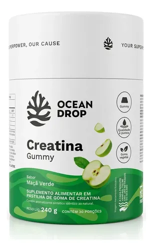 CREATINA 30 GOMAS 8G OCEAN DROP