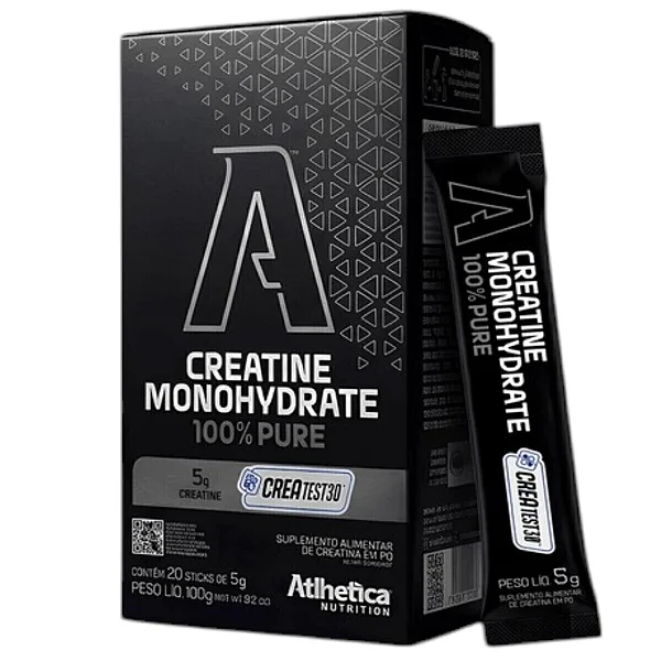 CREATINE 100% PURE CREATEST30  DISPLAY C/ 20 STICKS DE 5G ATLHETICA