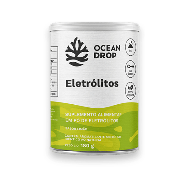 ELETROLITOS EM PO 60 DOSES 180G OCEAN DROP