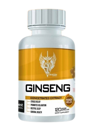GINSENG 120 CAPS SHADOW NUTRITION