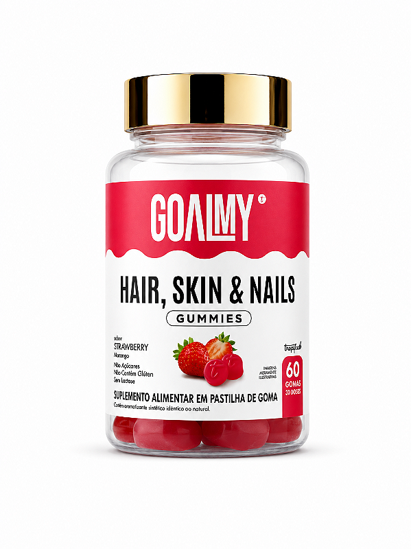 HAIR SKIN NAILS STRAWBERRY C/60 GOALMY TRUSTFUEL