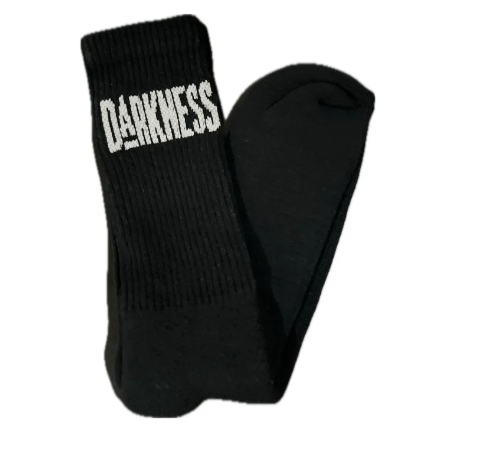MEIA CANO LONGO PRETA DARKNESS