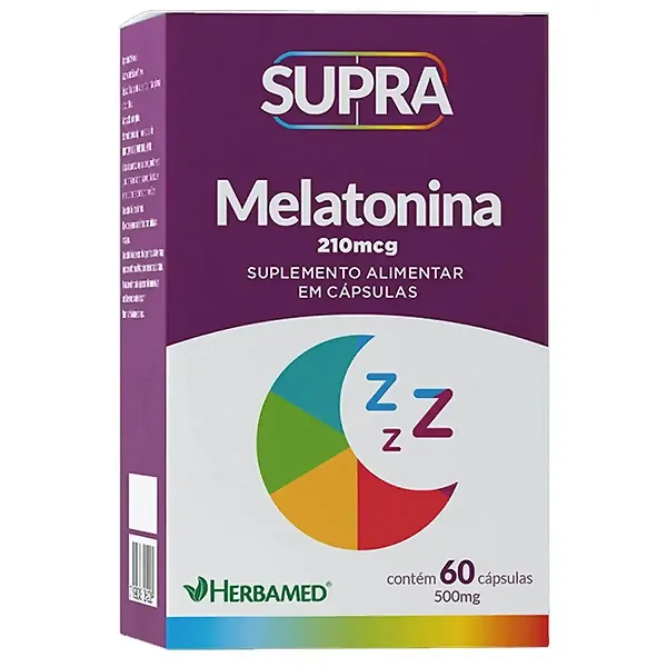 MELATONINA SUPRA 60CAPS HERBAMED