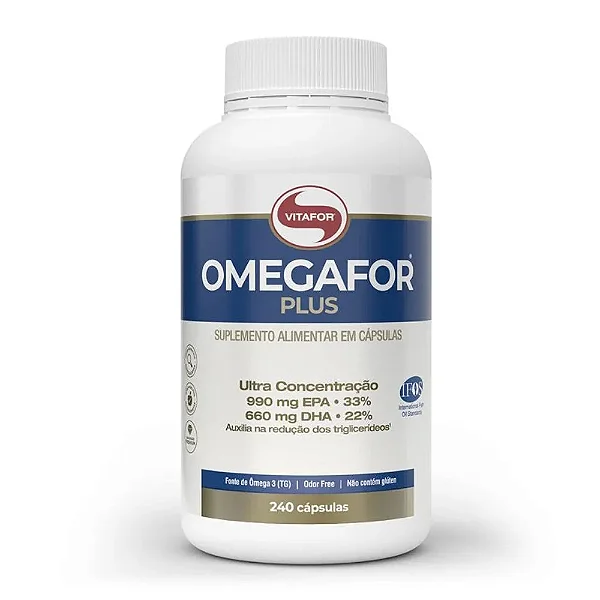 OMEGAFOR PLUS 240 CAP 1000MG - VITAFOR