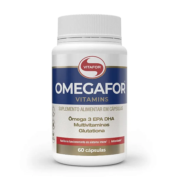 OMEGAFOR VITAMINS 60 CAPSULAS 1000MG - VITAFOR